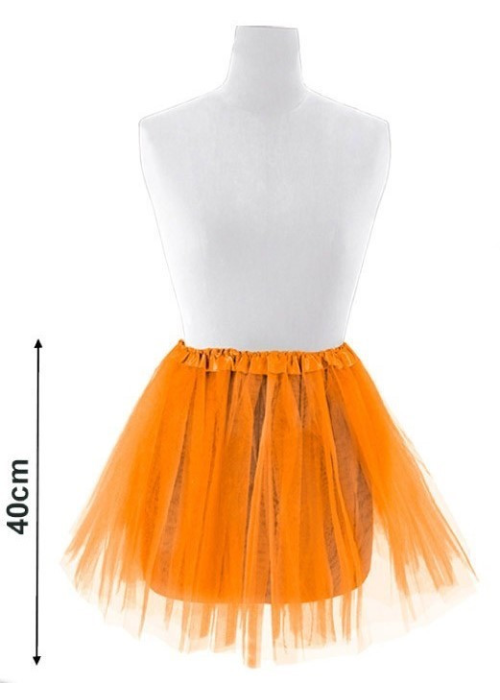 Tutu Naranja 40cm - Faldas y Pantalones