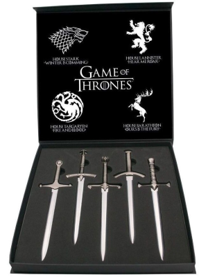 Comprar Abrecartas Juego de Tronos Set de 5 - Regalos de Juego de Tronos