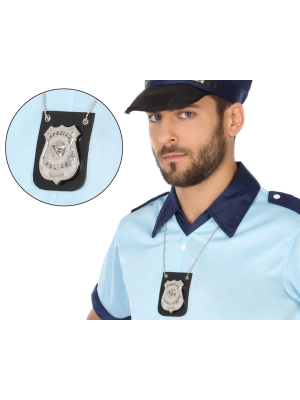 Cadena con Chapa de Policia - Complementos de Policias y Presos