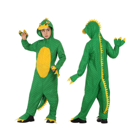 Disfraz de Dragon Verde Infantil - Disfraces de Animales