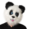 Mascara de Oso Panda con Pelo - Mascaras de Animales