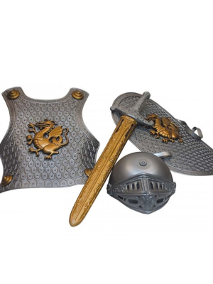 Set Medieval Infantil - Escudos y Corazas