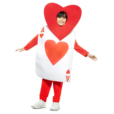 Disfraz de As de Corazones Infantil - Disfraces de Alicia Infantiles