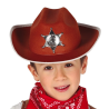 Sombrero Vaquero con Estrella Infantil - Complementos de Vaqueros