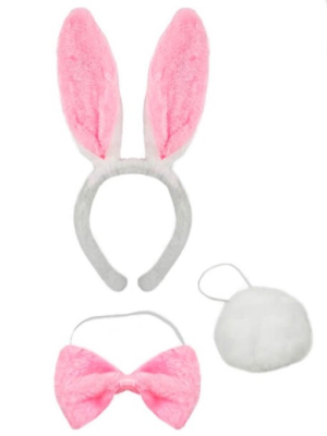 Set de Conejo Blanco - Complementos de Animales