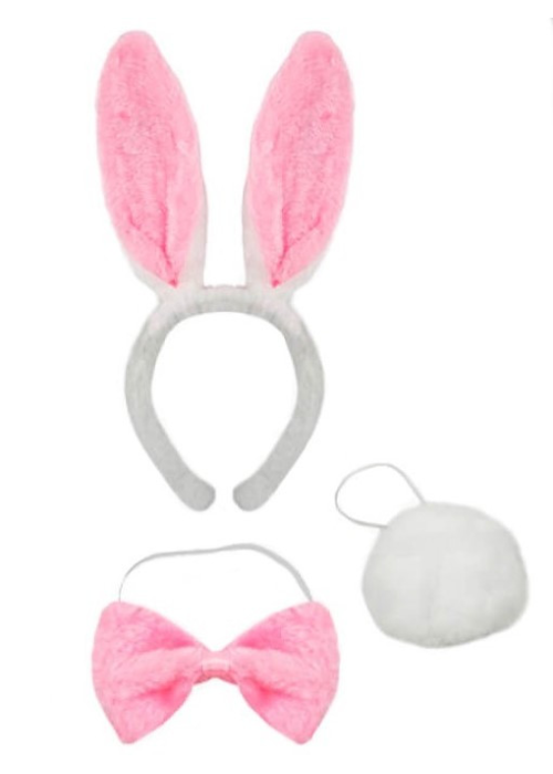 Set de Conejo Blanco - Complementos de Animales
