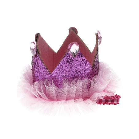 Corona Cumple Rosa - Sombreros