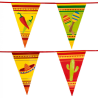 Banderines Triangulares Fiesta Mejicana - Fiesta Mexicana