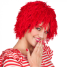 Peluca Muñeca Roja