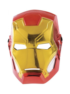 Mascara iron Man Metalizada - Mascaras y Antifaces