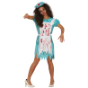 Disfraz de Zombie Enfermera Verde Mujer - Disfraces de Zombies para Mujer