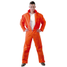 Disfraz de Convicto Naranja - Disfraces de Policias y Presos para Hombres