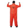 Disfraz de Convicto Naranja - Disfraces de Policias y Presos para Hombres