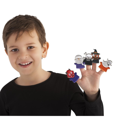 Marionetas de Dedos de Halloween - Accesorios de Halloween