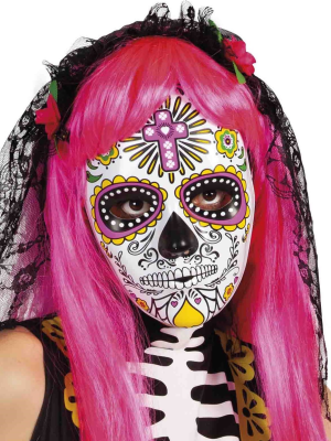 Mascara Catrina Lucky - Complementos de Esqueletos y Catrinas