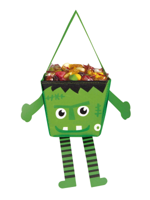 Cesto Portacaramelos Frakie - Bolsos-Cubos Halloween
