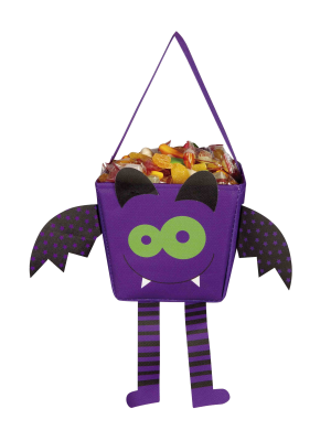 Cesto Portacaramelos Murcielago - Bolsos-Cubos Halloween