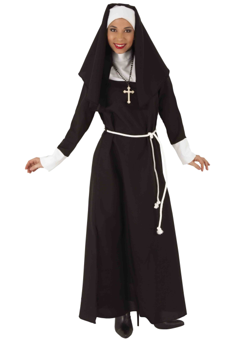 Disfraz De Monja de Clausura - Disfraces de Monjas para Mujer
