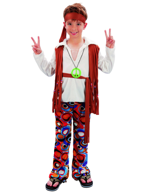 Disfraz de Hippie Chico Infantil - Disfraces de Hippie para Niño