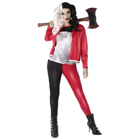 Disfraz De Harley Quinn para Mujer - Disfraces Halloween Payasos Joker