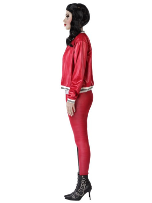 Dsfraz de Chica Joker Rojo y Negro
