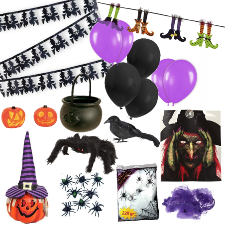 Decoracion Halloween Brujas - Inicio