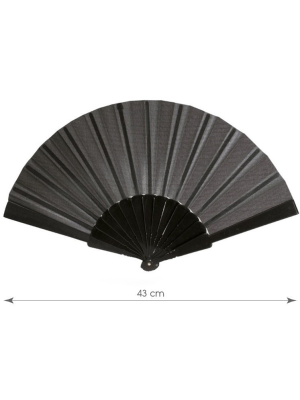 Abanico Negro - Abanicos y Castañuelas Flamencos