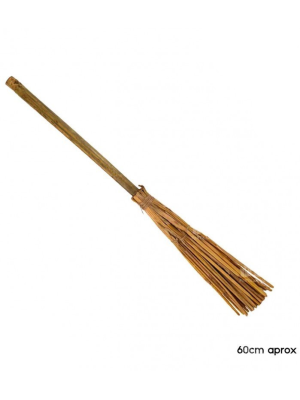Escoba 60cm - Complementos de Brujas y hechiceros