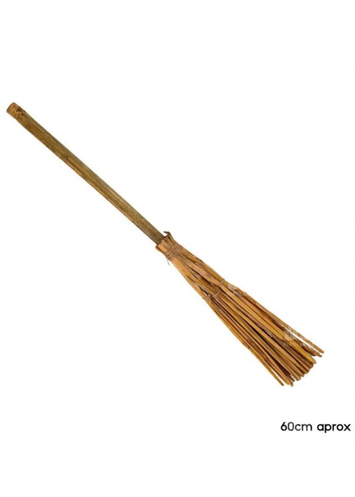 Escoba 60cm - Complementos de Brujas y hechiceros