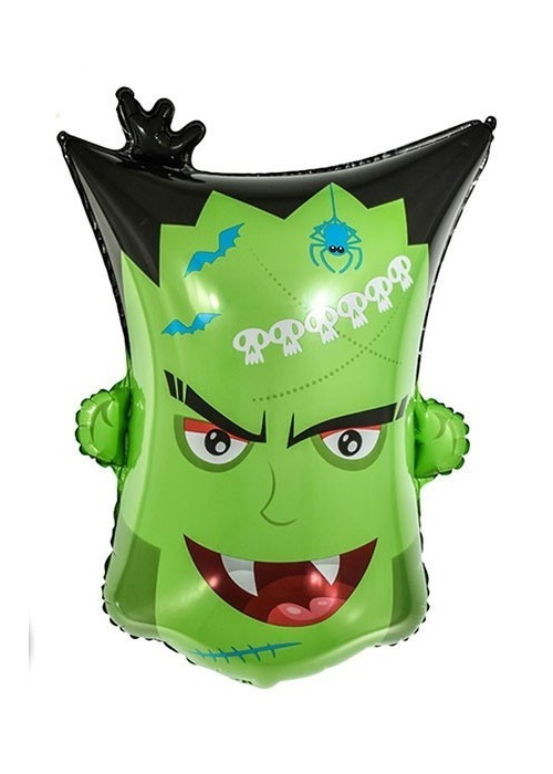 Globo Monster Verde Metalizado