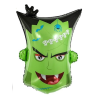 Globo Monster Verde Metalizado