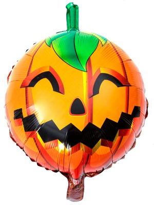 Globo Calabaza Metalizada - Guirnaldas y Globos