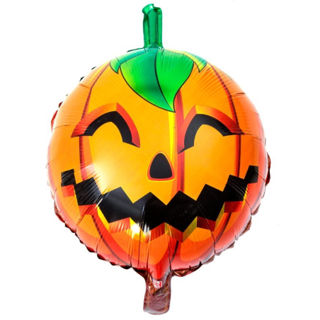 Globo Calabaza Metalizada - Guirnaldas y Globos