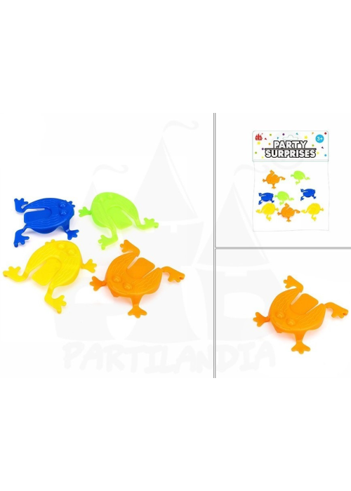 Bolsa con 8 Ranas - Piñatas
