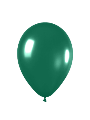 Bag of 12 green Balloons