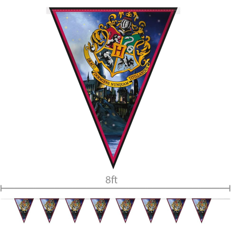 Decoracion de Harry Potter 7 piezas - Fiesta de Cumpleaños de Harry Potter