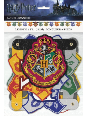 Guirnalda Harry Potter Happy Birthday - Fiesta de Cumpleaños de Harry Potter