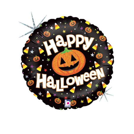 Globo Circular Happy Halloween