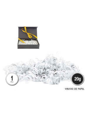 Virutas Papel Relleno Blanco - Regalos