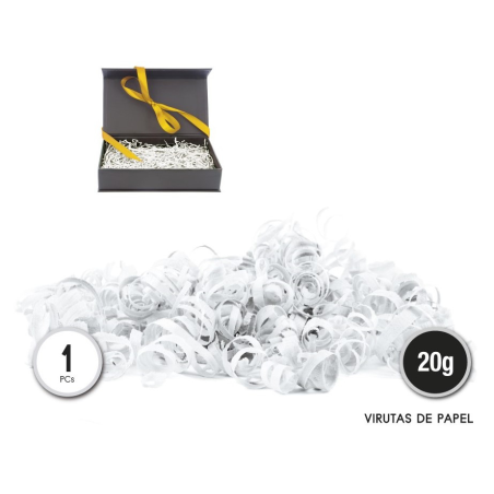 Virutas Papel Relleno Blanco - Regalos
