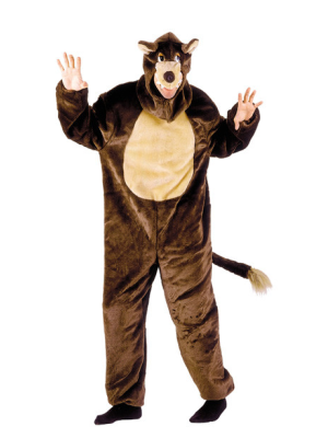 Disfraz de Lobo Marron Peluche Infantil - Disfraces de Animales Infantiles