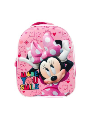 Mochila Smile Minnie Mouse 3D 33cm