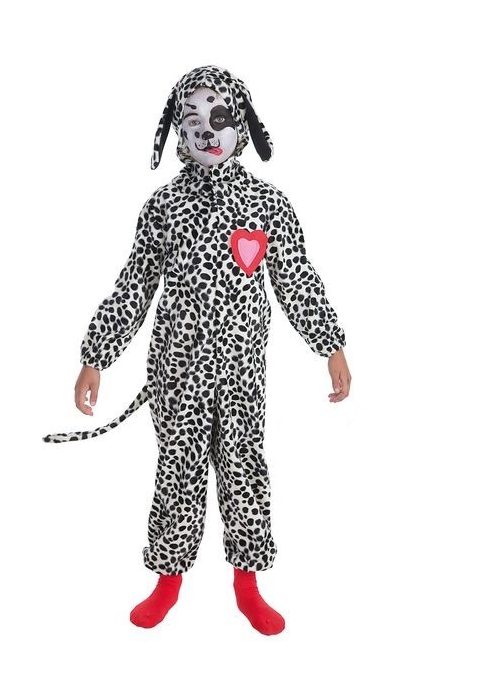Disfraz de Perro Dalmata Corazon Infantil - Disfraces de Animales Infantiles