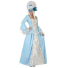 Disfraz de Cortesana Azul - Disfraces de Epoca para Mujer