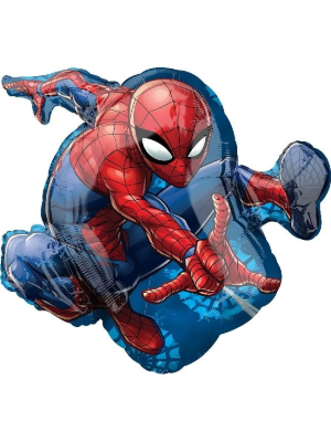 Globo Spiderman Metalizado 73cm - Fiestas de  Cumpleaños de Spiderman