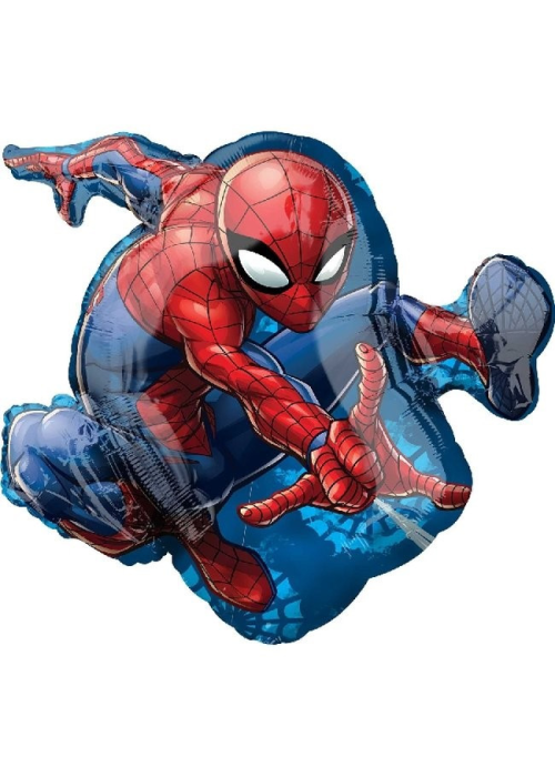 Globo Spiderman Metalizado 73cm