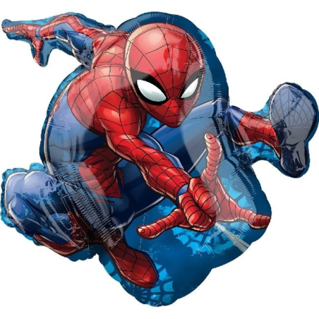 Globo Spiderman Metalizado 73cm - Fiestas de  Cumpleaños de Spiderman