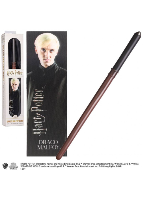 Varita Magica de Draco Malfoy con Marcapaginas - Regalos de Harry Potter