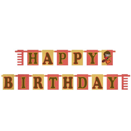 Banderin Letras Harry Potter - Fiesta de Cumpleaños de Harry Potter