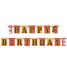 Banderin Letras Harry Potter - Fiesta de Cumpleaños de Harry Potter
